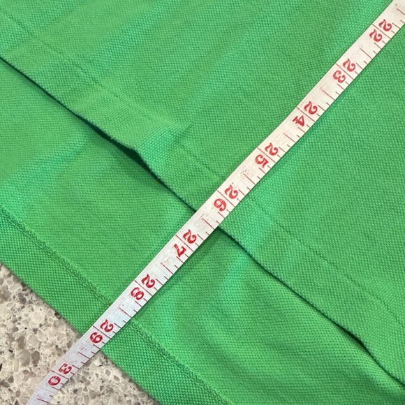 Polo Ralph Lauren Polo Shirt Green and Purple Big Pony Size Large - Picture 5 of 6